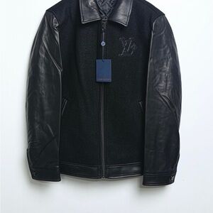 Louis Vuitton Black Bomber Jacket